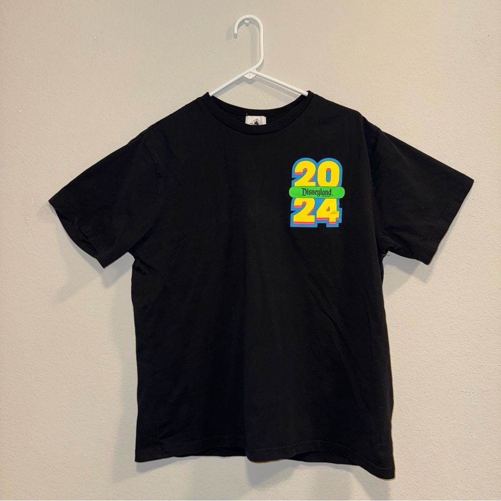 Disney Parks Mickey Mouse 2024 Black Shirt, Large